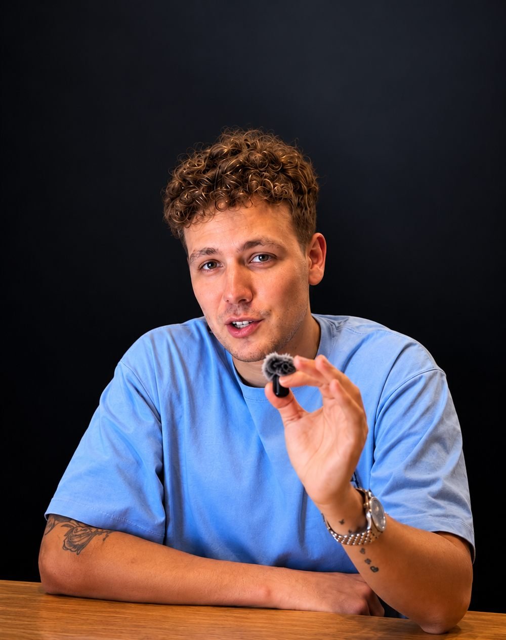 Dalton Stoltz, founder and entrepreneur, speaking to camera